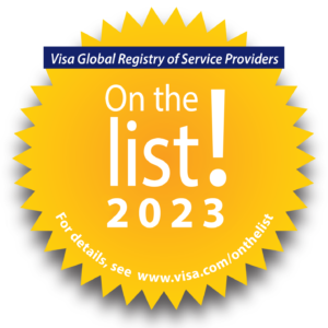 BankTech Visa Global Registry Badge